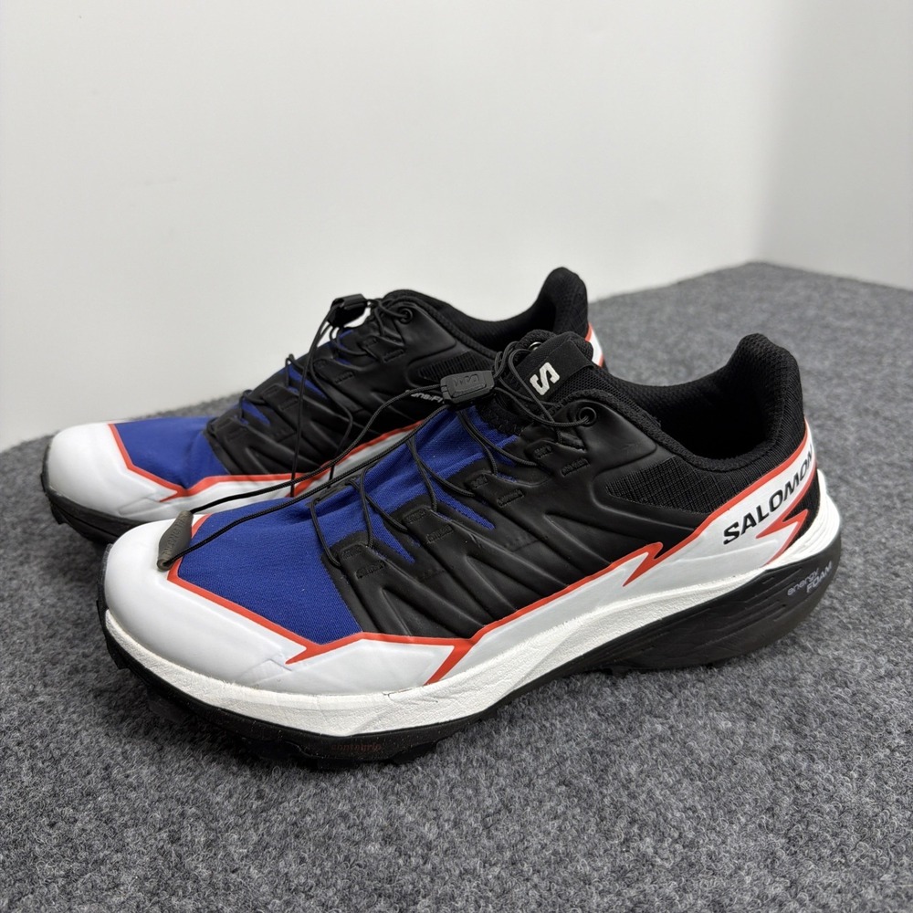 Salomon Thundercross‎ Trail Running Sneaker Men's Size 9.5 White/Blue/Black